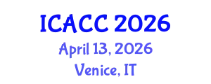 International Conference on Architecture, Construction and Conservation (ICACC) April 13, 2026 - Venice, Italy