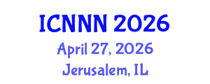 International Conference on Nanobiotechnology, Nanodevices and Nanodrugs (ICNNN) April 27, 2026 - Jerusalem, Israel