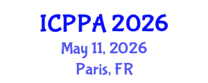 International Conference on Political and Public Administration (ICPPA) May 11, 2026 - Paris, France