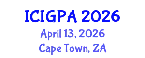International Conference on Innovative Governance and Public Administration (ICIGPA) April 13, 2026 - Cape Town, South Africa
