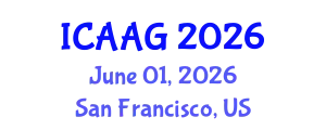 International Conference on Advanced and Applied Geomechanics (ICAAG) June 01, 2026 - San Francisco, United States