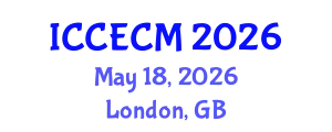 International Conference on Construction Engineering and Construction Management (ICCECM) May 18, 2026 - London, United Kingdom