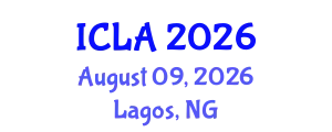 International Conference on Landscape and Architecture (ICLA) August 09, 2026 - Lagos, Nigeria