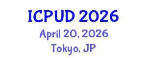 International Conference on Planning and Urban Design (ICPUD) April 20, 2026 - Tokyo, Japan