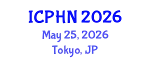 International Conference on Public Health and Nursing (ICPHN) May 25, 2026 - Tokyo, Japan