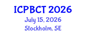 International Conference on Psychiatry, Behavioral and Cognitive Therapy (ICPBCT) July 15, 2026 - Stockholm, Sweden