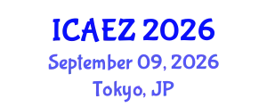 International Conference on Applied Entomology and Zoology (ICAEZ) September 09, 2026 - Tokyo, Japan