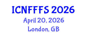 International Conference on Nutraceuticals, Functional Foods and Food Science (ICNFFFS) April 20, 2026 - London, United Kingdom