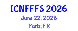International Conference on Nutraceuticals, Functional Foods and Food Science (ICNFFFS) June 22, 2026 - Paris, France