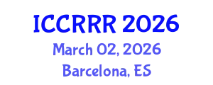 International Conference on Coastal Risk Reduction and Resilience (ICCRRR) March 02, 2026 - Barcelona, Spain