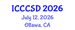 International Conference on Concrete Construction and Structural Design (ICCCSD) July 12, 2026 - Ottawa, Canada
