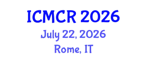 International Conference on Media and Communication Research (ICMCR) July 22, 2026 - Rome, Italy