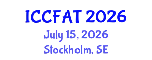 International Conference on Computational Finance and Algorithmic Trading (ICCFAT) July 15, 2026 - Stockholm, Sweden