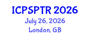 International Conference on Police Studies, Policing Theory and Research (ICPSPTR) July 26, 2026 - London, United Kingdom
