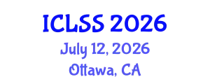 International Conference on Landslides and Slope Stability (ICLSS) July 12, 2026 - Ottawa, Canada