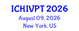 International Conference on HIV/AIDS Prevention and Treatment (ICHIVPT) August 09, 2026 - New York, United States