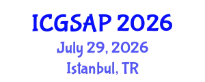 International Conference on Geotechnical Slope Analysis and Plasticity (ICGSAP) July 29, 2026 - Istanbul, Turkey