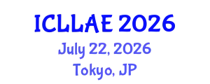 International Conference on Lifelong Learning and Adult Education (ICLLAE) July 22, 2026 - Tokyo, Japan
