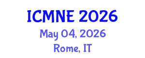 International Conference on Medical and Nursing Education (ICMNE) May 04, 2026 - Rome, Italy
