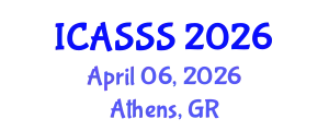 International Conference on Applied Statistics and Statistical Science (ICASSS) April 06, 2026 - Athens, Greece