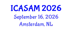 International Conference on Applied Statistics, Analysis and Modeling (ICASAM) September 16, 2026 - Amsterdam, Netherlands