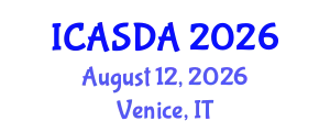 International Conference on Applied Statistics and Data Analytics (ICASDA) August 12, 2026 - Venice, Italy