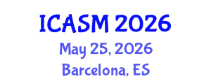 International Conference on Applied Sport Management (ICASM) May 25, 2026 - Barcelona, Spain