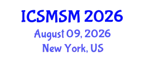 International Conference on Sport Management and Sport Marketing (ICSMSM) August 09, 2026 - New York, United States