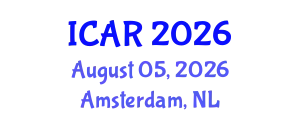 International Conference on Autism Research (ICAR) August 05, 2026 - Amsterdam, Netherlands