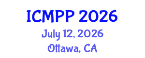 International Conference on Mycology and Plant Pathology (ICMPP) July 12, 2026 - Ottawa, Canada
