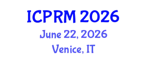 International Conference on Project Risk Management (ICPRM) June 22, 2026 - Venice, Italy
