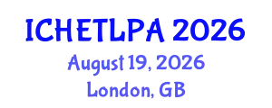 International Conference on Higher Education Teaching, Learning, Pedagogy and Assessment (ICHETLPA) August 19, 2026 - London, United Kingdom