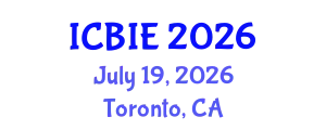International Conference on Business Incubation and Entrepreneurship (ICBIE) July 19, 2026 - Toronto, Canada
