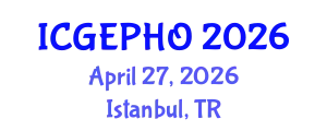 International Conference on Green Exercise and Physical Health Outcomes (ICGEPHO) April 27, 2026 - Istanbul, Turkey