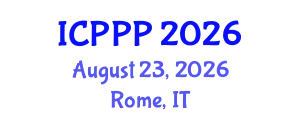 International Conference on Phytopathology and Plant Pathology (ICPPP) August 23, 2026 - Rome, Italy
