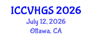 International Conference on Collective Violence, Holocaust and Genocide Studies (ICCVHGS) July 12, 2026 - Ottawa, Canada