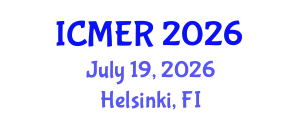 International Conference on Mathematics Education and Research (ICMER) July 19, 2026 - Helsinki, Finland