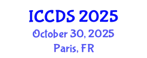 International Conference on Cyber Defence and Security (ICCDS) October 30, 2025 - Paris, France
