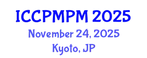 International Conference on Construction Project Management and Portfolio Management (ICCPMPM) November 24, 2025 - Kyoto, Japan