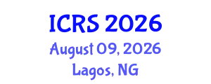 International Conference on Road Safety (ICRS) August 09, 2026 - Lagos, Nigeria