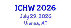 International Conference on Healthcare Wearables (ICHW) July 29, 2026 - Vienna, Austria