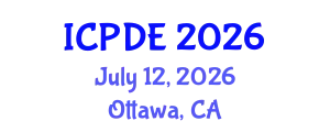 International Conference on Paediatric Dentistry and Endodontics (ICPDE) July 12, 2026 - Ottawa, Canada
