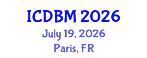 International Conference on Destination Branding and Marketing (ICDBM) July 19, 2026 - Paris, France