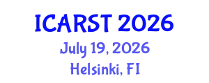 International Conference on Applied Radiation Science and Technology (ICARST) July 19, 2026 - Helsinki, Finland
