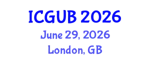 International Conference on Green Urbanism and Buildings (ICGUB) June 29, 2026 - London, United Kingdom