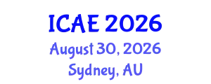 International Conference on Agricultural Entomology (ICAE) August 30, 2026 - Sydney, Australia