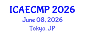 International Conference on Adult Education, Comparative Methods and Principles (ICAECMP) June 08, 2026 - Tokyo, Japan