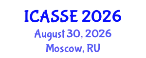 International Conference on Applications of Satellite Systems Engineering (ICASSE) August 30, 2026 - Moscow, Russia