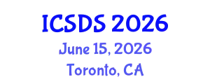 International Conference on Statistics and Data Science (ICSDS) June 15, 2026 - Toronto, Canada