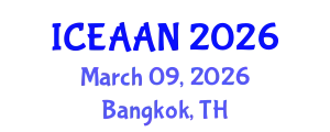 International Conference on Eco-Architecture: Architecture and Nature (ICEAAN) March 09, 2026 - Bangkok, Thailand